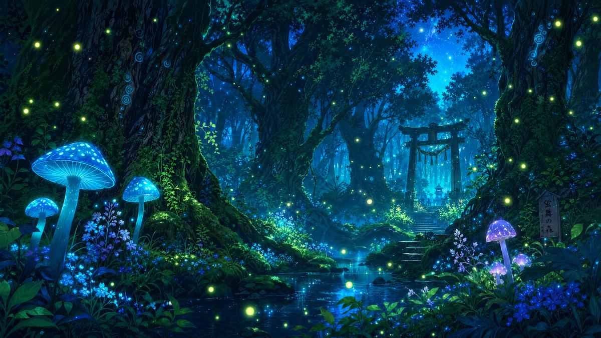 同好动漫 同好动漫探秘：夜光创意内容奇幻世界视频演示